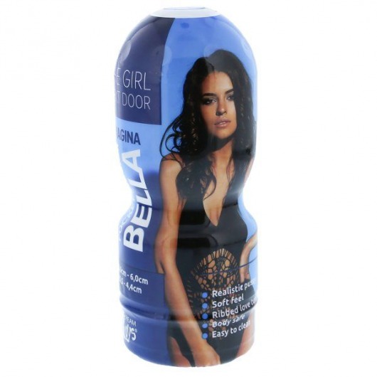 Телесный мастурбатор-вагина в тубе Bella - Dream Toys - в Вологде купить с доставкой