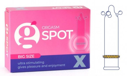 Стимулирующая насадка G-Spot X Big size - Sitabella - купить с доставкой в Вологде