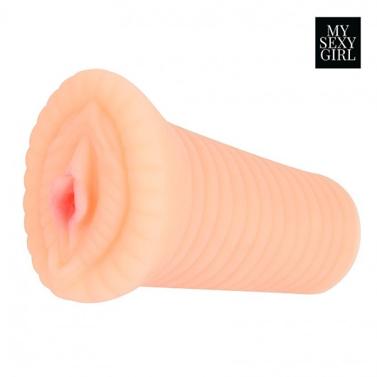 Реалистичный мастурбатор-вагина телесного цвета с вибрацией - Bior toys - в Вологде купить с доставкой