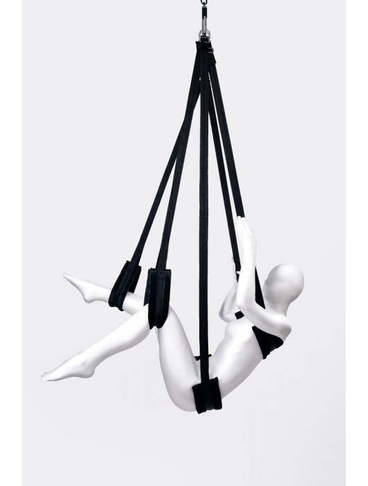 Черные секс-качели Anonymo №0503 - ToyFa - купить с доставкой в Вологде