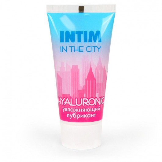 Увлажняющий лубрикант на водной основе Intim in the city Hyaluronic - 60 гр. - Биоритм - купить с доставкой в Вологде