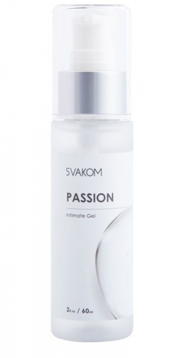 Смазка на водной основе Passion Intimate Gel - 60 мл. - Svakom - купить с доставкой в Вологде