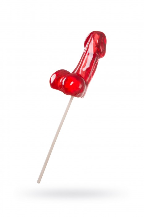 Красный леденец в форме фаллоса со вкусом виски - Sosuчki - купить с доставкой в Вологде
