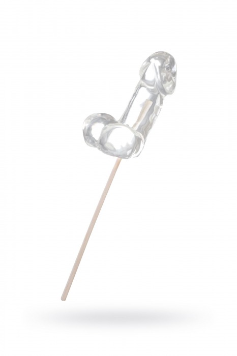 Прозрачный леденец в форме фаллоса со вкусом пина колады - Sosuчki - купить с доставкой в Вологде