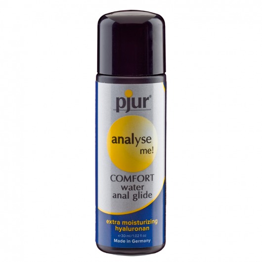 Анальный лубрикант pjur ANALYSE ME Comfort Water Anal Glide - 30 мл. - Pjur - купить с доставкой в Вологде