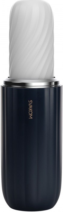 Черно-белый интерактивный мастурбатор Alex Neo 2 - Svakom - в Вологде купить с доставкой