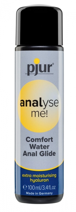 Анальный лубрикант pjur ANALYSE ME Comfort Water Anal Glide - 100 мл. - Pjur - купить с доставкой в Вологде