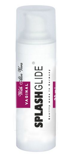 Ухаживающий лубрикант на водной основе Splashglide Vaginal With Aloe Vera - 30 мл. - Splashglide - купить с доставкой в Вологде