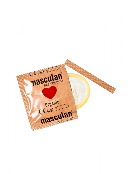 Экологически чистые презервативы Masculan Organic - 3 шт. - Masculan - купить с доставкой в Вологде