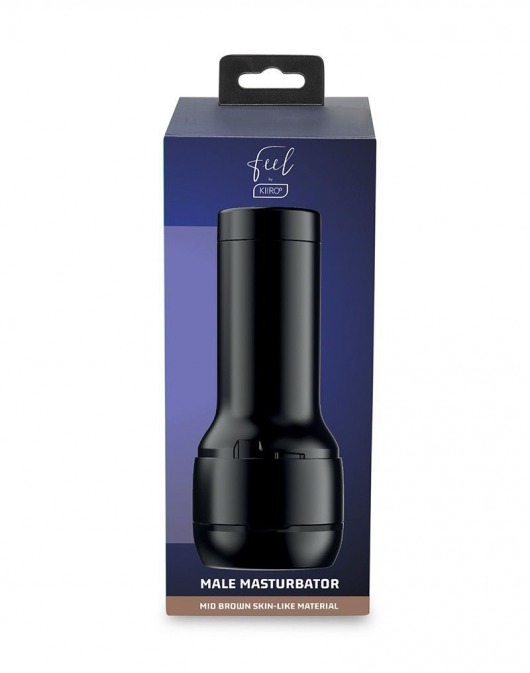 Коричневый мастурбатор-вагина Feel Stroker - Kiiroo - в Вологде купить с доставкой