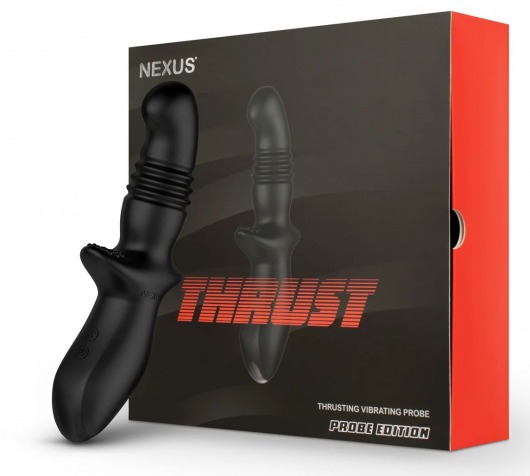 Черный вибромассажер простаты Nexus Thrust с возвратно-поступательными движениями - Nexus Range - в Вологде купить с доставкой