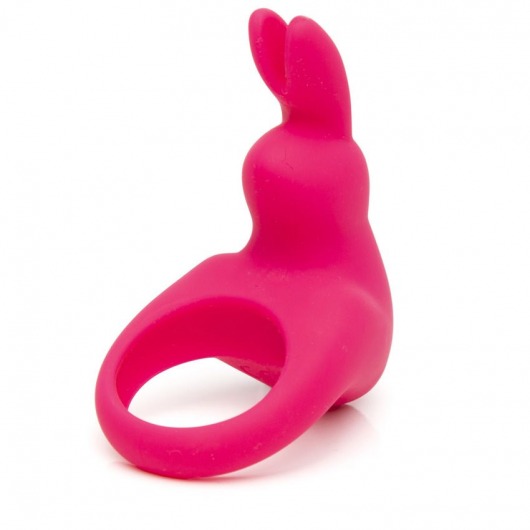 Розовое эрекционное виброкольцо Happy Rabbit Rechargeable Rabbit Cock Ring - Happy Rabbit - в Вологде купить с доставкой