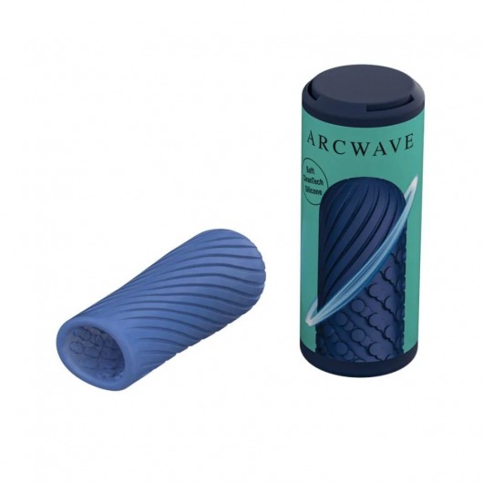 Синий двусторонний мастурбатор Arcwave Ghost Pocket Stroker - Arcwave - в Вологде купить с доставкой