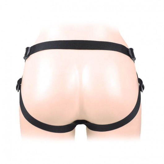 Черные трусики в комплекте с коннектором и насадкой - Notabu - купить с доставкой в Вологде