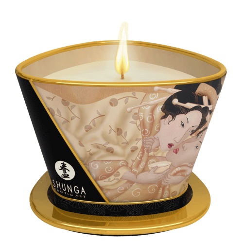 Массажная свеча Vanilla Fetish с ароматом ванили - 170 мл. - Shunga - купить с доставкой в Вологде