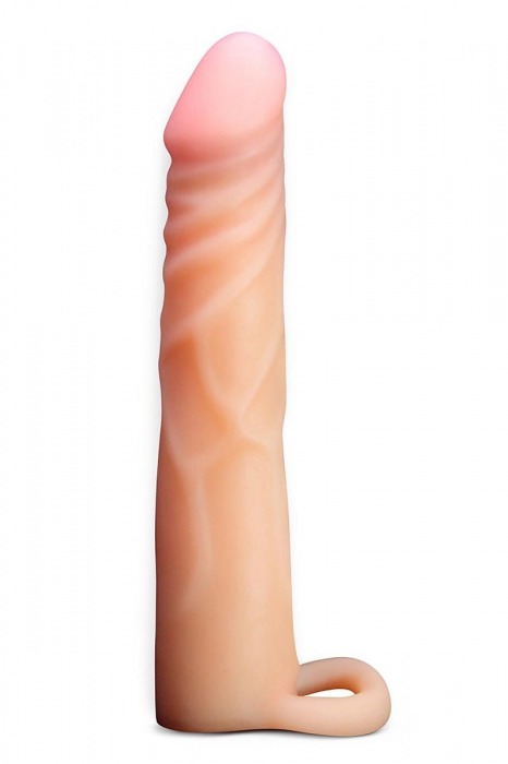 Телесная насадка на пенис Cock Xtender - 17,7 см. - Blush Novelties - в Вологде купить с доставкой