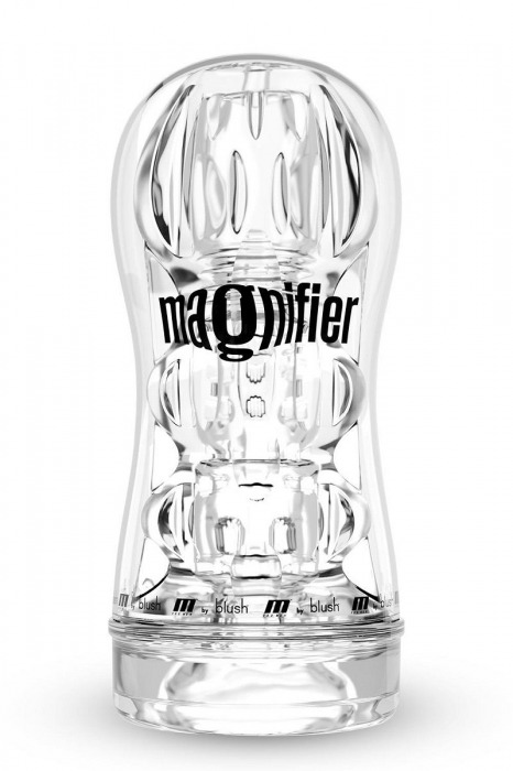 Прозрачный мастурбатор Soft and Wet Magnifier - Blush Novelties - в Вологде купить с доставкой