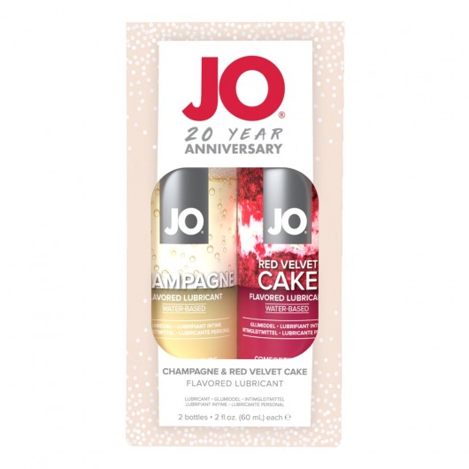 Подарочный набор из 2 лубрикантов Limited Edition 20 Year Anniversary Set - System JO - купить с доставкой в Вологде