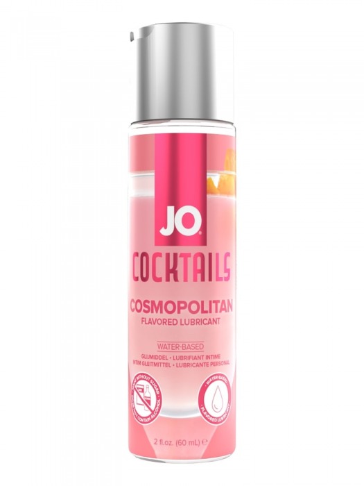 Вкусовой лубрикант на водной основе JO Cocktails Cosmopolitan - 60 мл. - System JO - купить с доставкой в Вологде