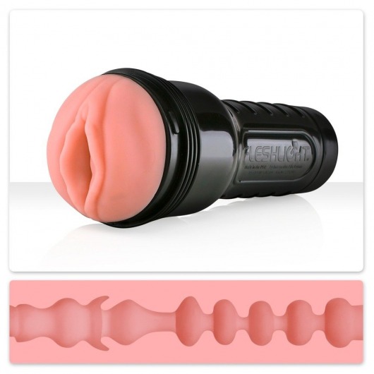 Мастурбатор-вагина Fleshlight - Pink Lady Mini-Lotus - Fleshlight - в Вологде купить с доставкой
