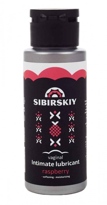 Интимный лубрикант на водной основе SIBIRSKIY с ароматом лесной малины - 100 мл. - Sibirskiy - купить с доставкой в Вологде