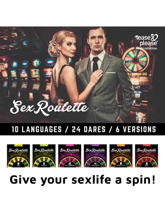 Настольная игра-рулетка Sex Roulette Kamasutra - Tease&Please - купить с доставкой в Вологде