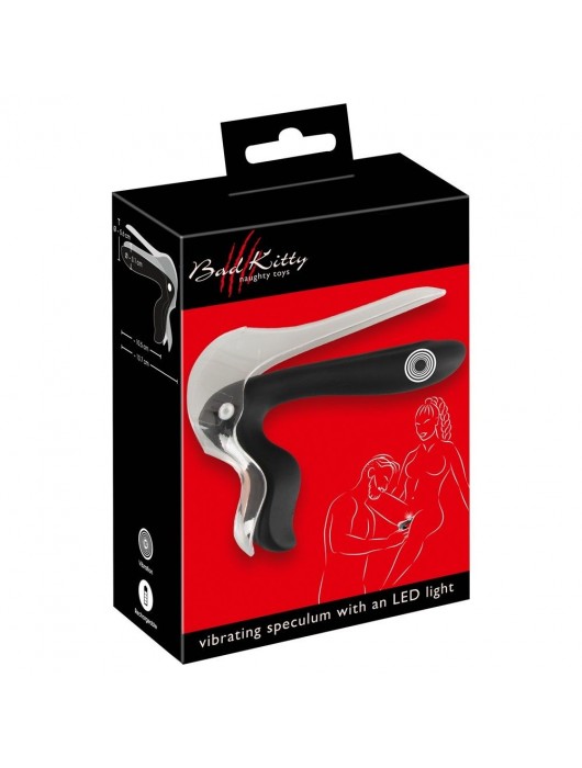 Вагинальный расширитель Vibrating Speculum с вибрацией и подсветкой - Orion - купить с доставкой в Вологде