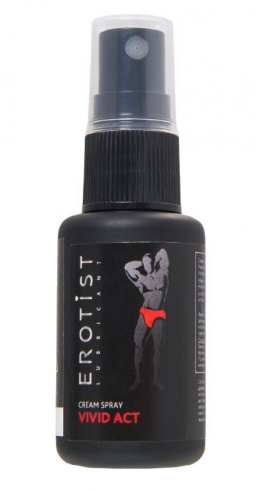 Возбуждающий крем-спрей для мужчин Erotist Vivid Act - 30 мл. - Erotist Lubricants - купить с доставкой в Вологде