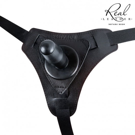 Женский кожаный пояс с коннектором - размер XL - Notabu - купить с доставкой в Вологде