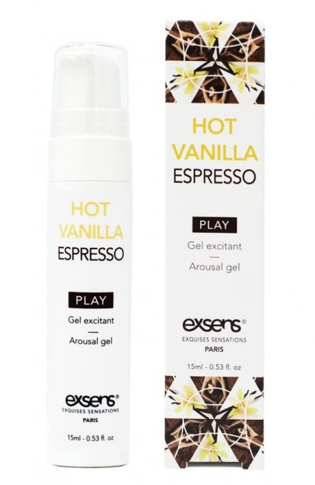 Возбуждающий гель Hot Vanilla Espresso Arousal Gel - 15 мл. - Exsens - купить с доставкой в Вологде