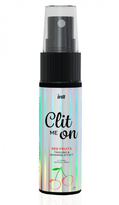 Клиторальный возбуждающий спрей Clit Me On Red Fruits - 12 мл. - INTT - купить с доставкой в Вологде