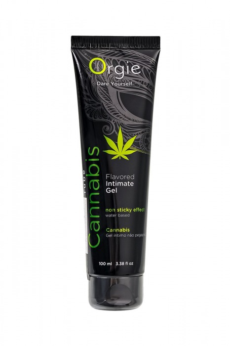 Интимный гель на водной основе ORGIE Lube Tube Cannabis - 100 мл. - ORGIE - купить с доставкой в Вологде