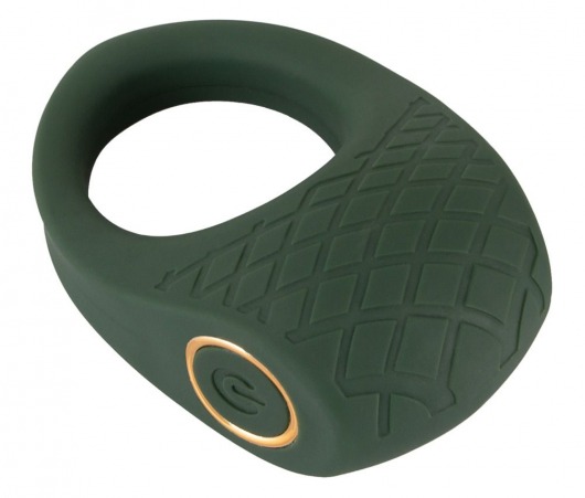 Зеленое эрекционное виброкольцо Luxurious Vibro Cock Ring - Orion - в Вологде купить с доставкой