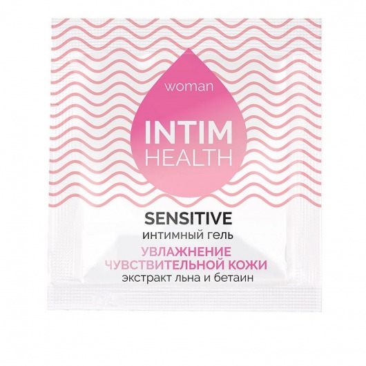 Саше интимного геля на водной основе Intim Health Sensitive - 3 гр. - Биоритм - купить с доставкой в Вологде