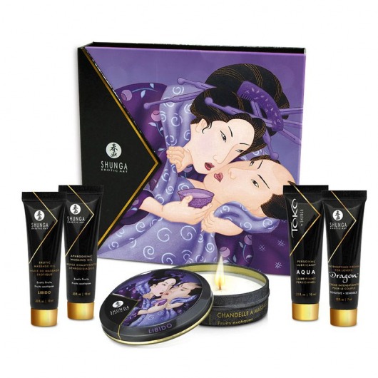 Подарочный набор Geishas secret из 5 предметов - Shunga - купить с доставкой в Вологде