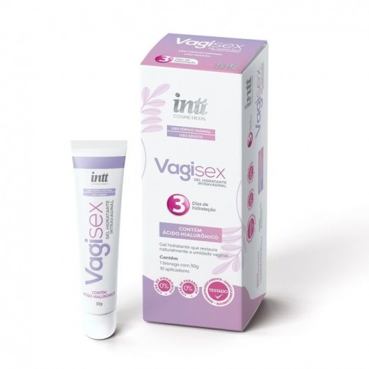 Увлажняющий гель с гиалуроновой кислотой Vagisex - 30 гр. - INTT - купить с доставкой в Вологде