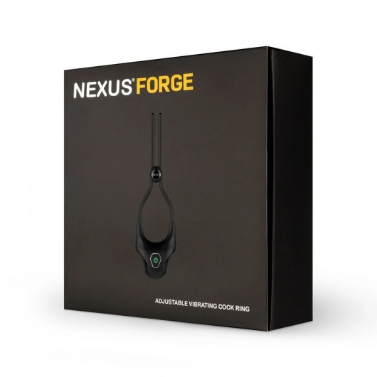 Черное эрекционное лассо с вибрацией Nexus Forge - Nexus Range - в Вологде купить с доставкой