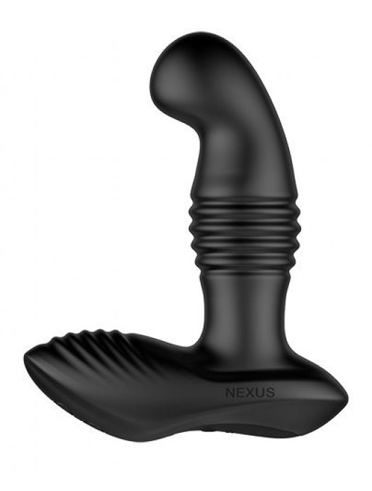 Черный массажер простаты Nexus Thrust с возвратно-поступательными движениями - 13,8 см. - Nexus Range - в Вологде купить с доставкой