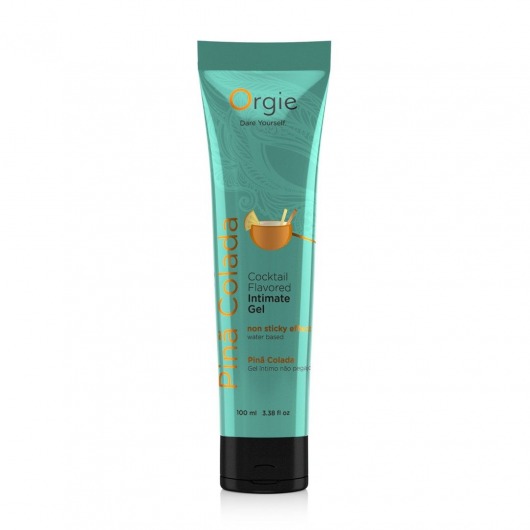 Съедобный интимный гель Orgie Lube Tube Cocktail Pina Colada - 100 мл. - ORGIE - купить с доставкой в Вологде