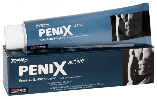 Возбуждающий крем для мужчин PeniX active - 75 мл. - Joy Division - купить с доставкой в Вологде