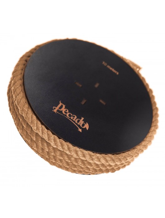 Джутовая веревка для шибари на катушке - 10 м. - Pecado - купить с доставкой в Вологде