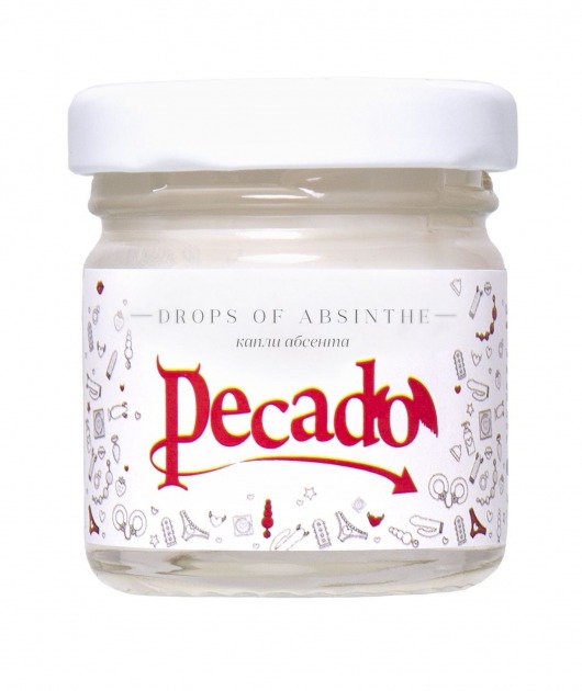 Массажная свеча Drops Of Absinthe - 35 мл. - Pecado - купить с доставкой в Вологде
