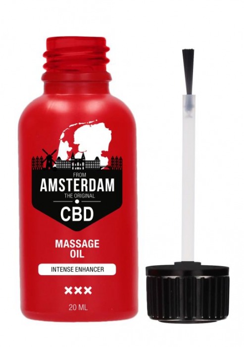 Стимулирующее масло Intense CBD from Amsterdam - 20 мл. - Shots Media BV - купить с доставкой в Вологде