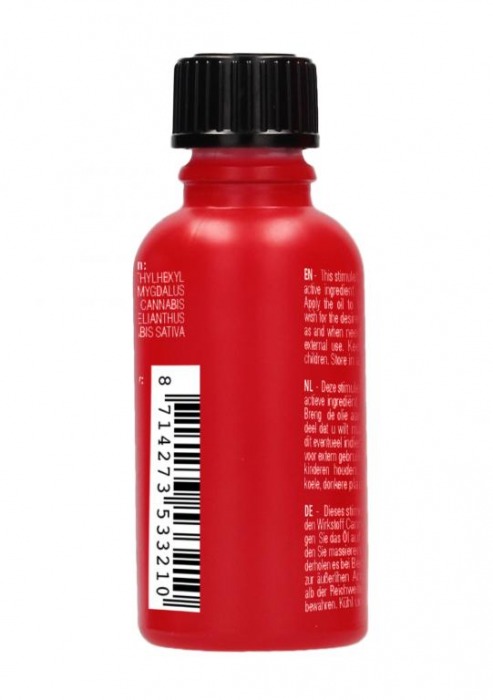 Стимулирующее масло Intense CBD from Amsterdam - 20 мл. - Shots Media BV - купить с доставкой в Вологде