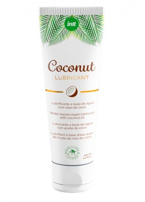 Веганская смазка на водной основе Coconut Lubricant - 100 мл. - INTT - купить с доставкой в Вологде