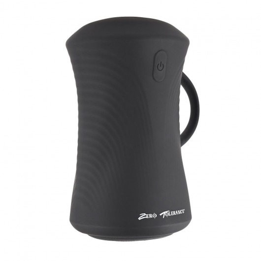 Черный вибромастурбатор с гироскопом Gyro Stroke - Zero Tolerance - в Вологде купить с доставкой