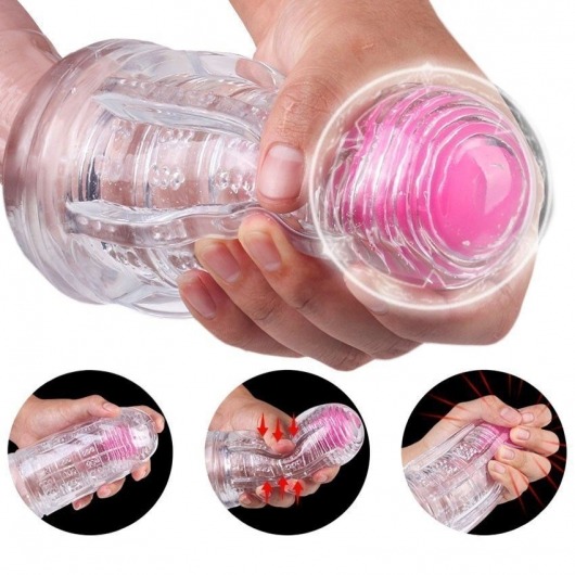 Прозрачный вибромастурбатор Space Capsule-RСT - S-HANDE - в Вологде купить с доставкой