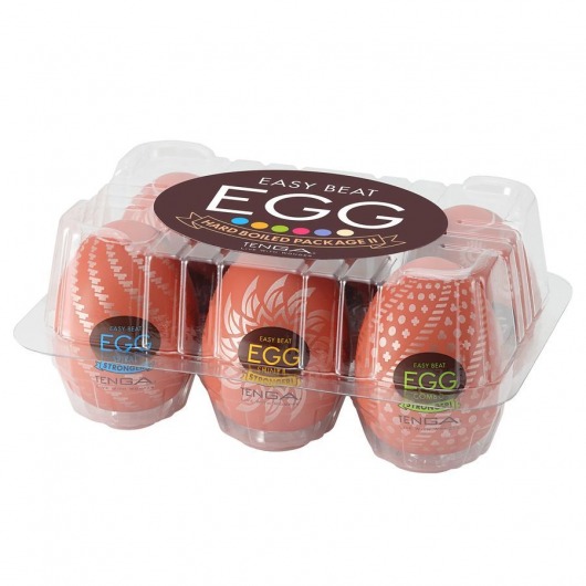 Набор из 6 мастурбаторов-яиц Tenga Egg Variety Pack V - Tenga - в Вологде купить с доставкой