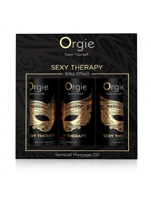 Набор массажных масел Sexy Therapy (3 флакона по 30 мл.) - ORGIE - купить с доставкой в Вологде