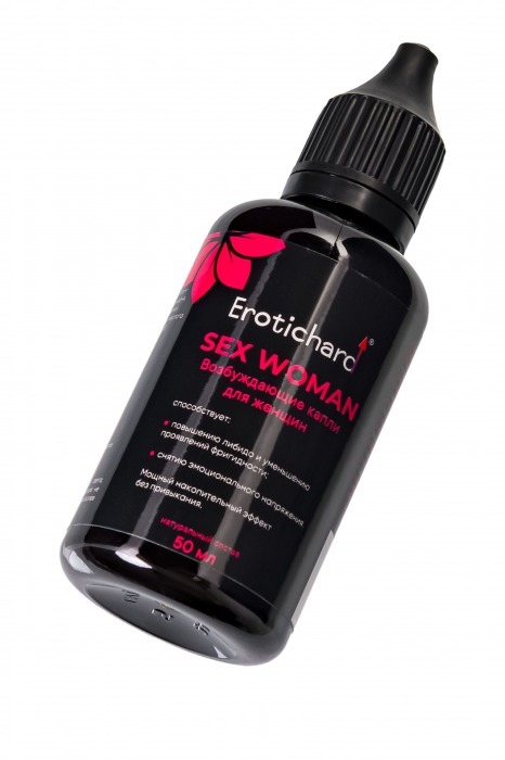 Капли для женщин Erotichard Sex Woman - 50 мл. - Erotic Hard - купить с доставкой в Вологде